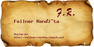 Fellner Renáta névjegykártya